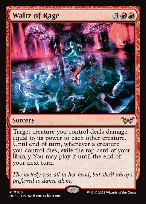[Foil] DSK 165 Waltz of Rage R