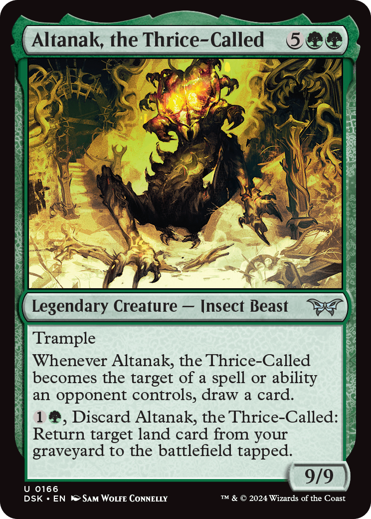 DSK 166 Altanak, the Thrice-Called U