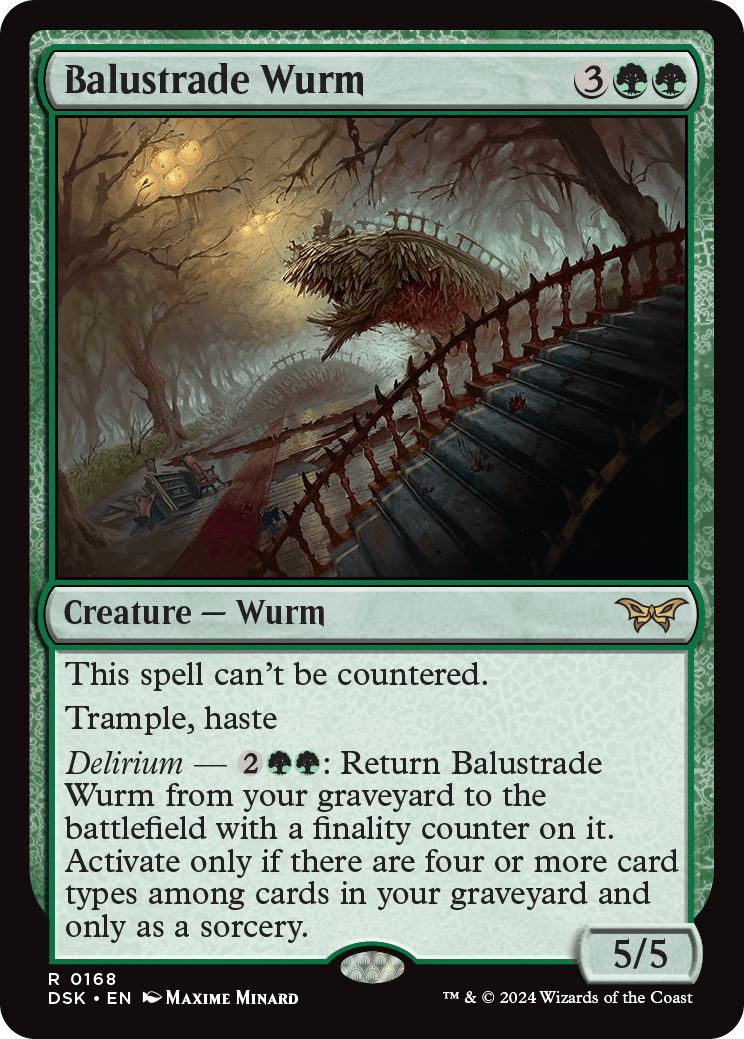 DSK 168 Balustrade Wurm R
