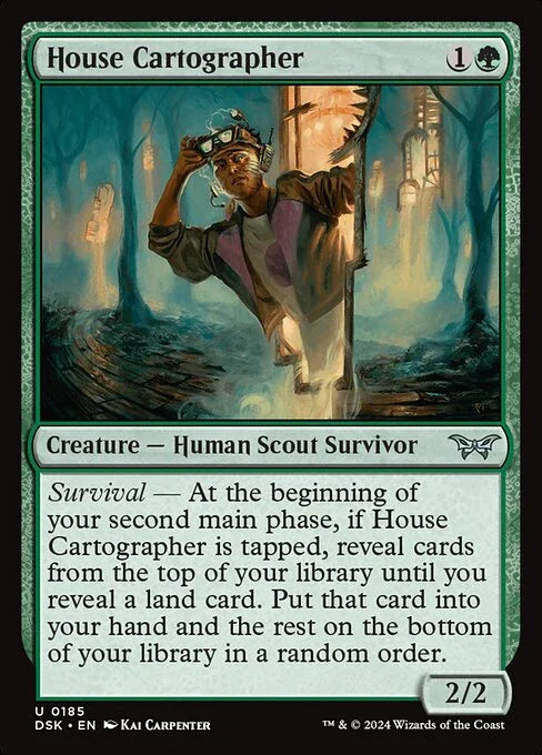 [Foil] DSK 185 House Cartographer U