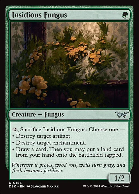 [Foil] DSK 186 Insidious Fungus U