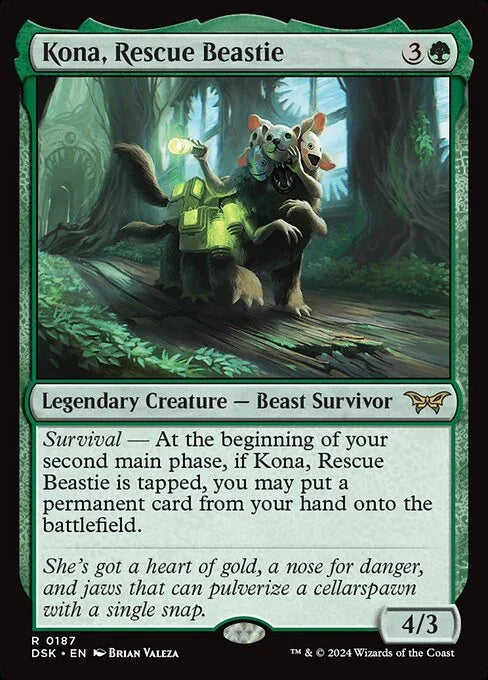 [Foil] DSK 187 Kona, Rescue Beastie (0187) R