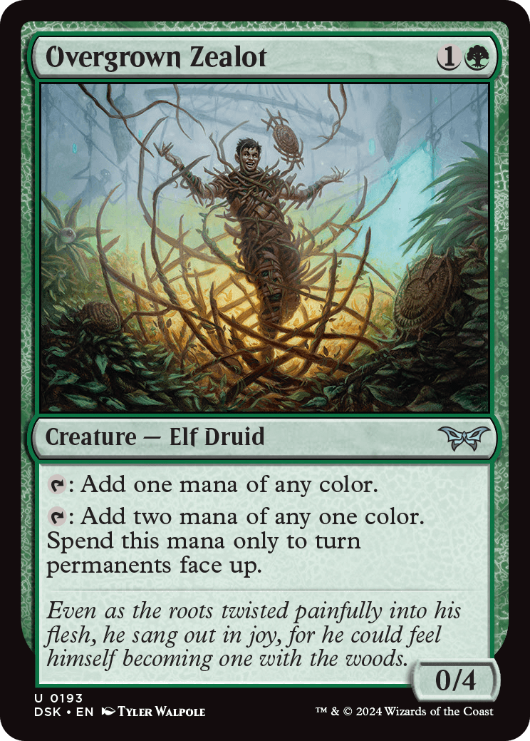 DSK 193 Overgrown Zealot U
