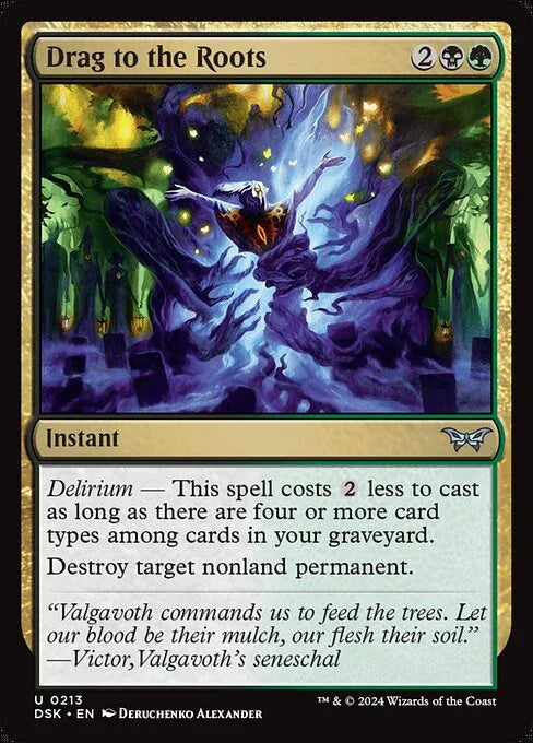 [Foil] DSK 213 Drag to the Roots U