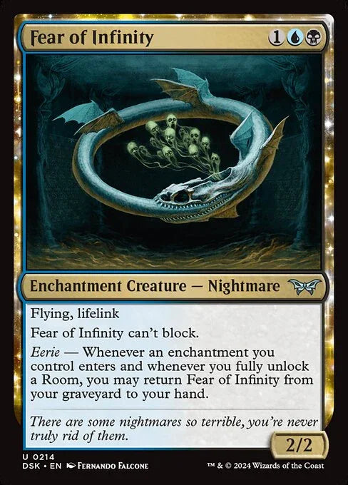 [Foil] DSK 214 Fear of Infinity U