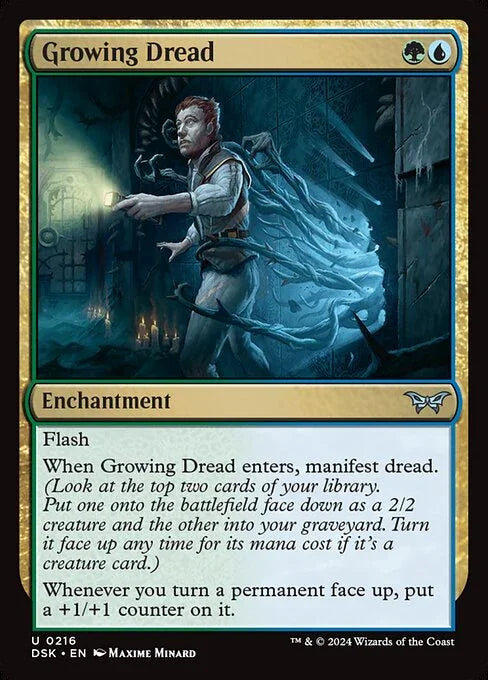 [Foil] DSK 216 Growing Dread U