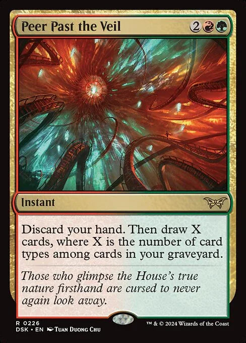 [Foil] DSK 226 Peer Past the Veil R