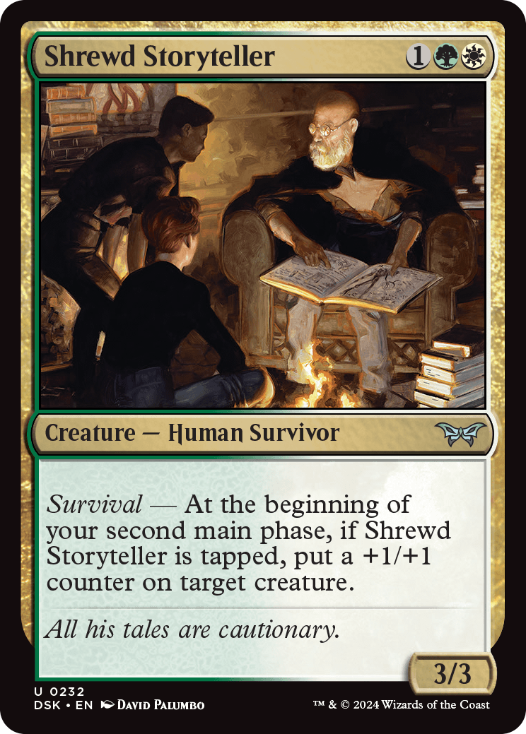 DSK 232 Shrewd Storyteller U