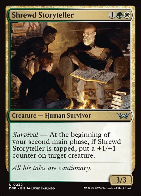 [Foil] DSK 232 Shrewd Storyteller U