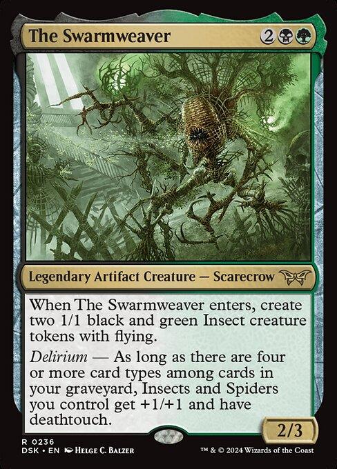 [Foil] DSK 236 The Swarmweaver (0236) R