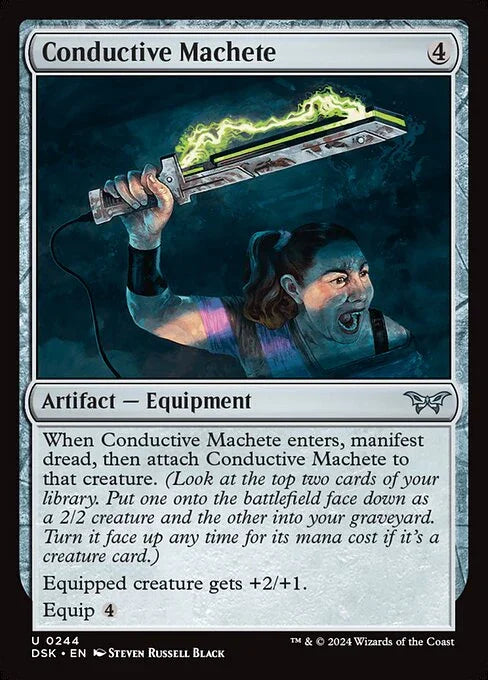[Foil] DSK 244 Conductive Machete U