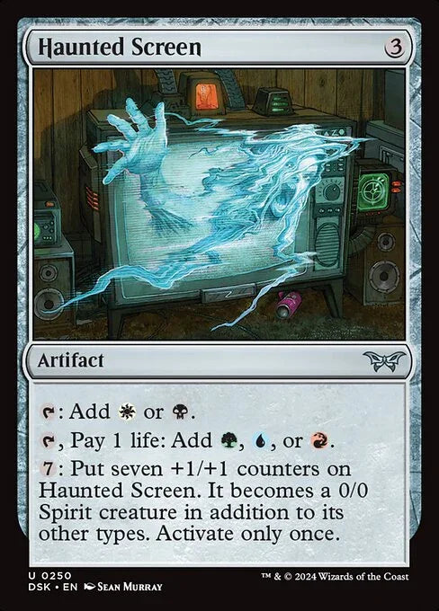 [Foil] DSK 250 Haunted Screen U