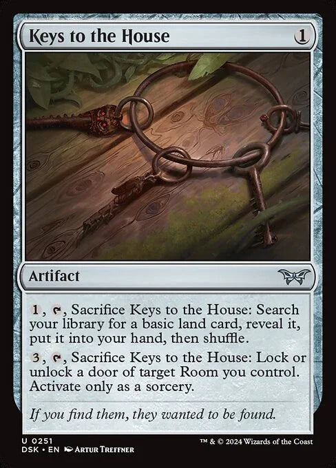 [Foil] DSK 251 Keys to the House U