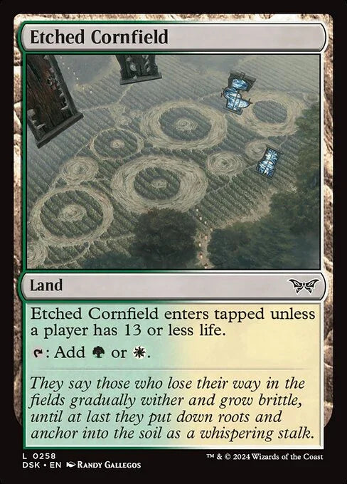 [Foil] DSK 258 Etched Cornfield L