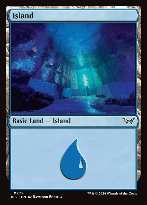 [Foil] DSK 279 Island (0279) L