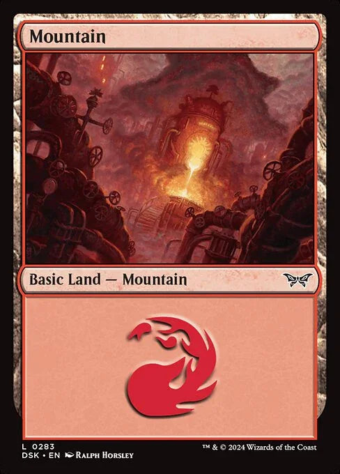 [Foil] DSK 283 Mountain (0283) L