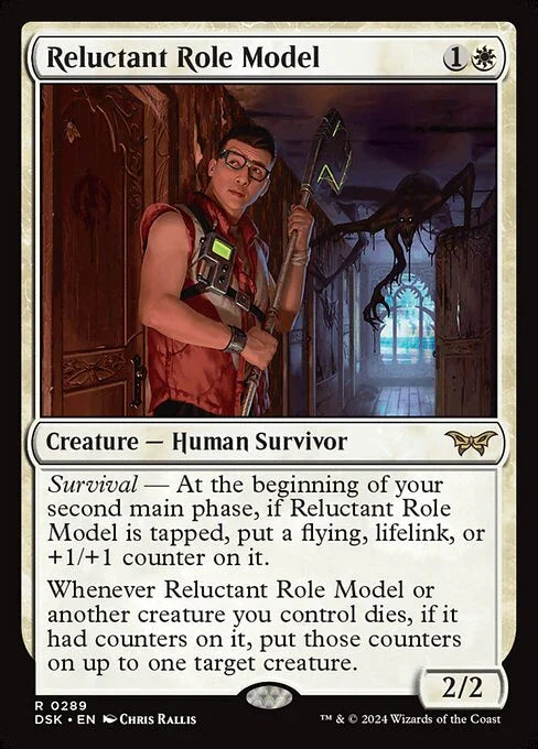 [Foil] DSK 289 Reluctant Role Model (0289 - Lurking Evil) R