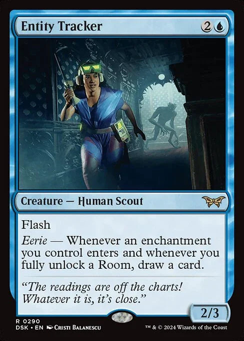 [Foil] DSK 290 Entity Tracker (0290 - Lurking Evil) R