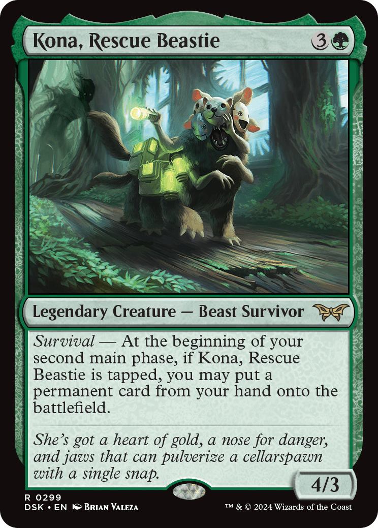 DSK 299 Kona, Rescue Beastie (0299 - Lurking Evil) R