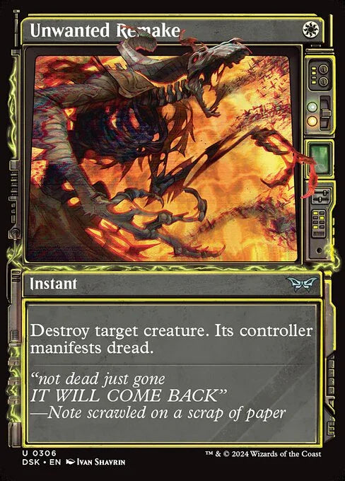 [Foil] DSK 306 Unwanted Remake (0306 - Showcase) U