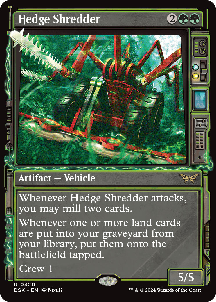 DSK 320 Hedge Shredder (0320 - Showcase) R