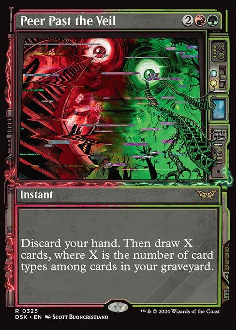 [Foil] DSK 325 Peer Past the Veil (0325 - Showcase) R