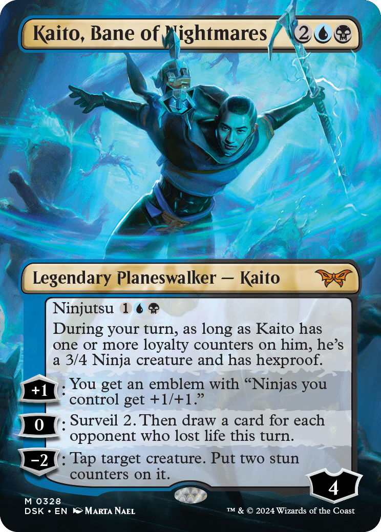 DSK 328 Kaito, Bane of Nightmares (0328 - Borderless) M