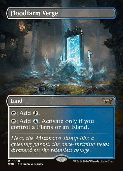 [Foil] DSK 330 Floodfarm Verge (0330 - Borderless) R