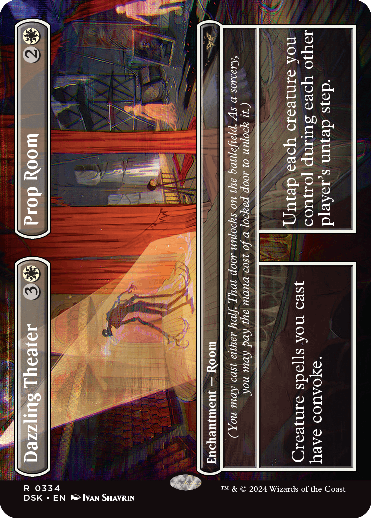 DSK 334 Dazzling Theater // Prop Room (0334 - Borderless) R