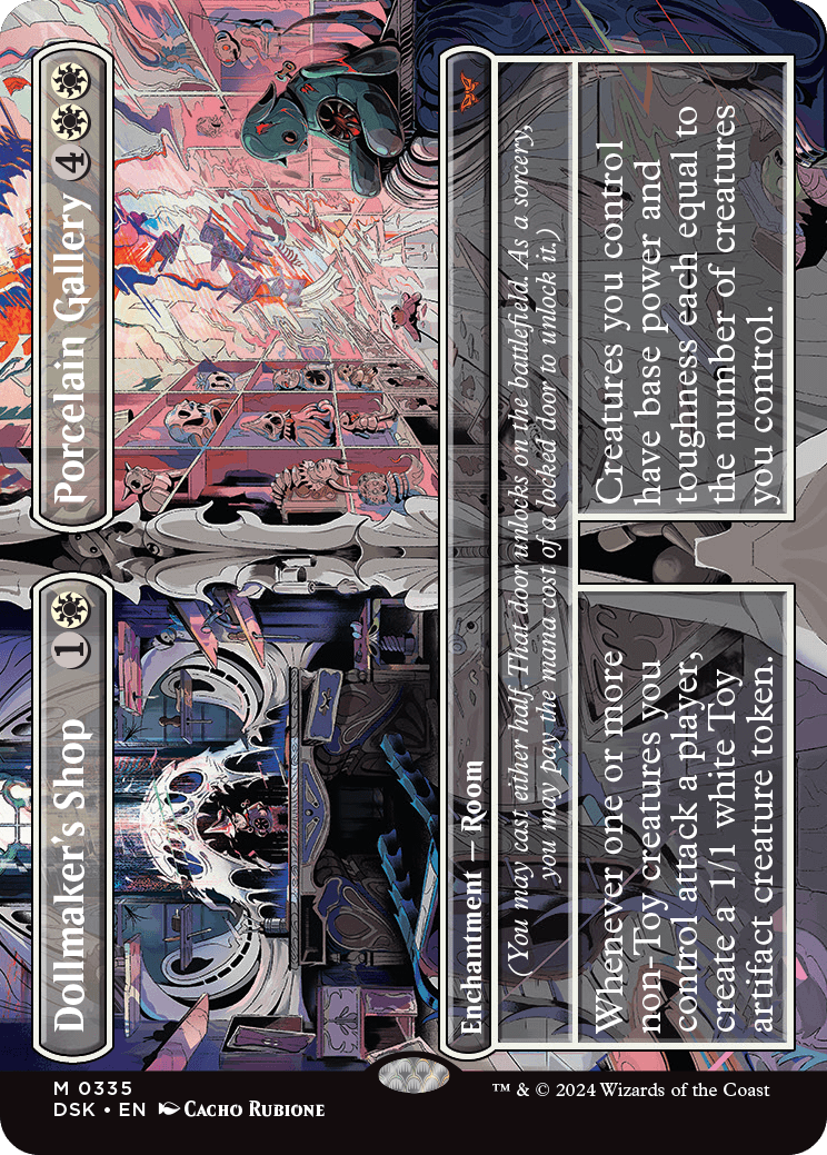 DSK 335 Dollmaker's Shop // Porcelain Gallery (0335 - Borderless) M