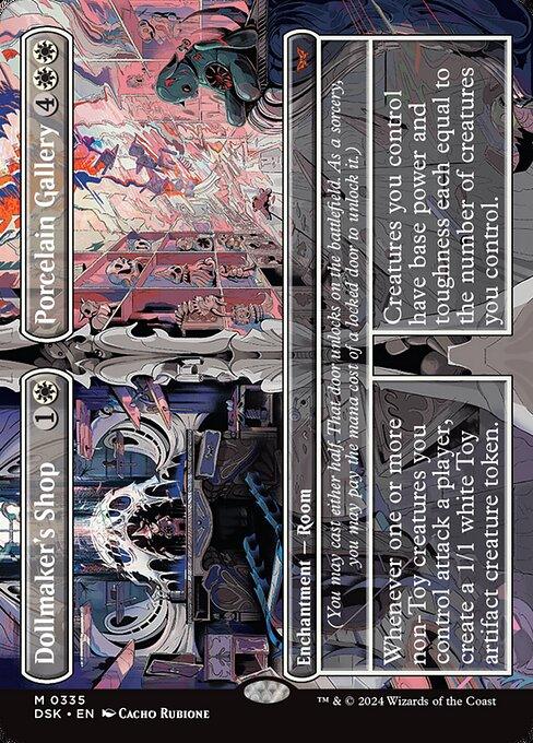 [Foil] DSK 335 Dollmaker's Shop // Porcelain Gallery (0335 - Borderless) M