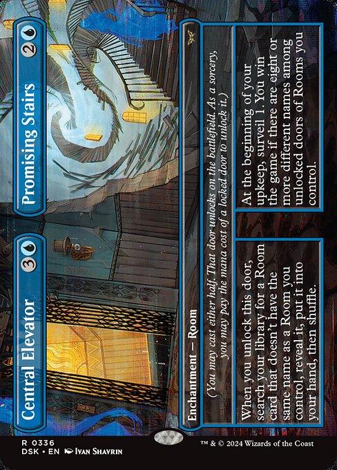 [Foil] DSK 336 Central Elevator // Promising Stairs (0336 - Borderless) R