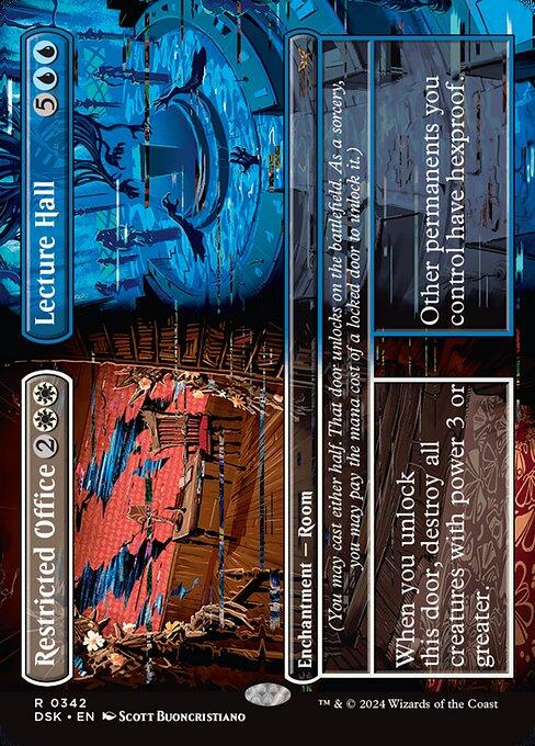 [Foil] DSK 342 Restricted Office // Lecture Hall (0342 - Borderless) R
