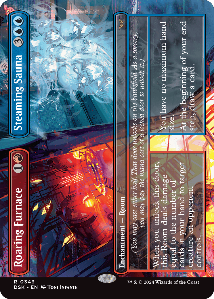 DSK 343 Roaring Furnace // Steaming Sauna (0343 - Borderless) R