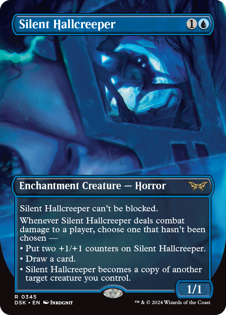 DSK 345 Silent Hallcreeper (0345 - Borderless Mirror Monster) R