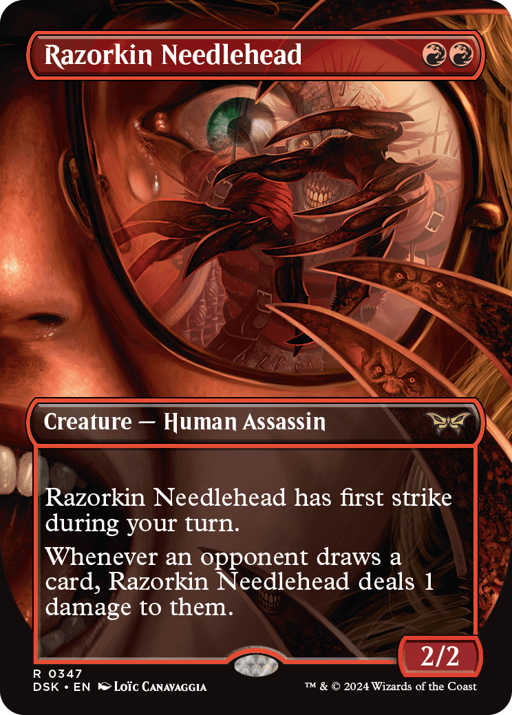 DSK 347 Razorkin Needlehead (0347 - Borderless Mirror Monster) R