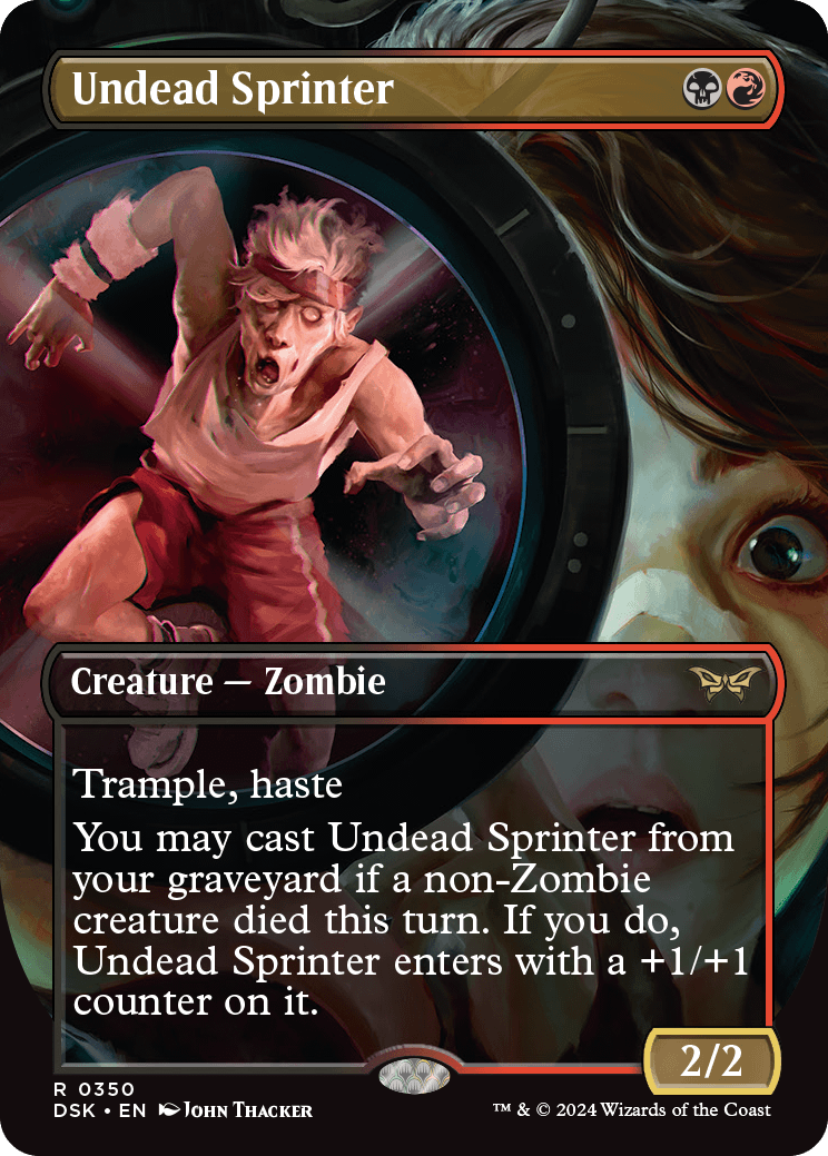 DSK 350 Undead Sprinter (0350 - Borderless Mirror Monster) R