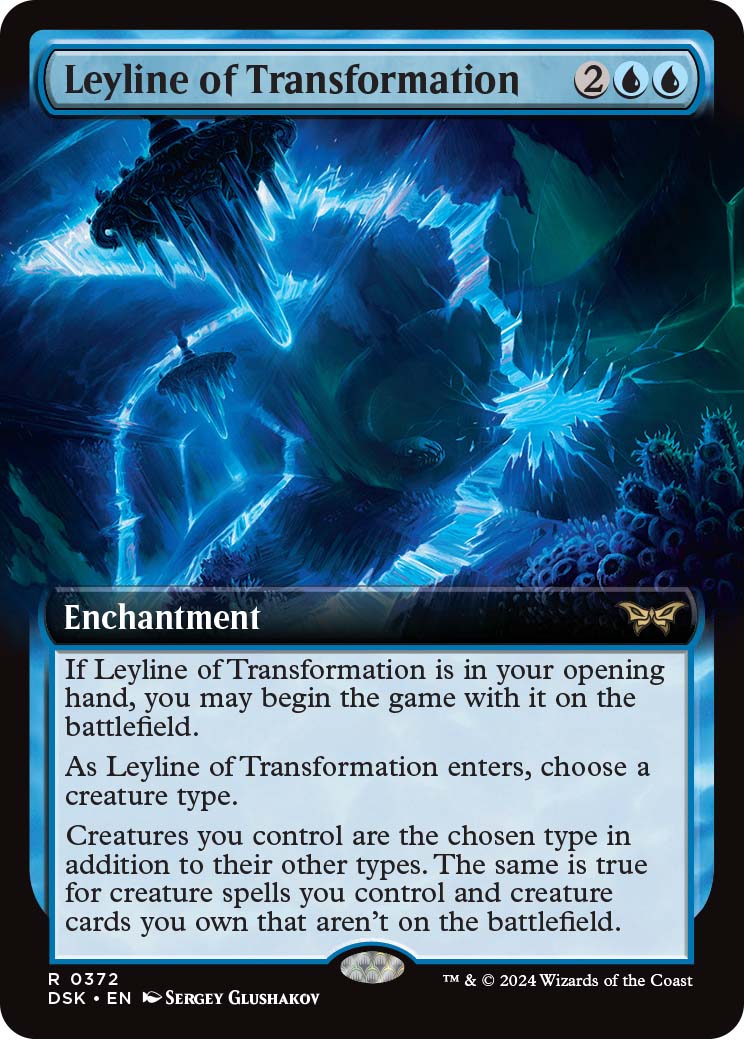 DSK 372 Leyline of Transformation (0372 - Extended Art) R