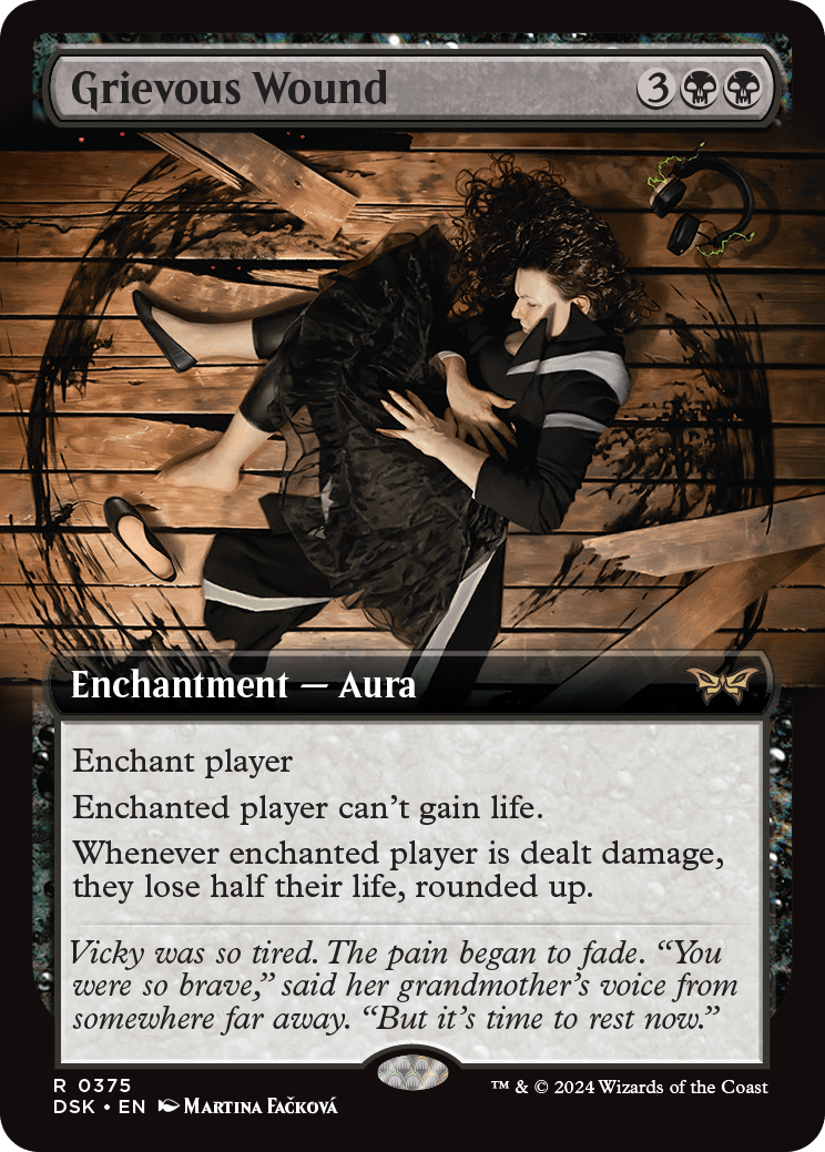 DSK 375 Grievous Wound (0375 - Extended Art) R