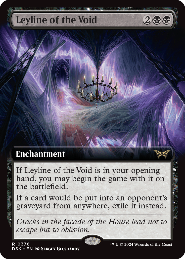 DSK 376 Leyline of the Void (0376 - Extended Art) R