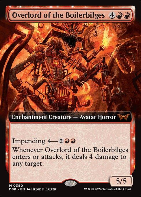 [Foil] DSK 380 Overlord of the Boilerbilges (0380 - Extended Art) M
