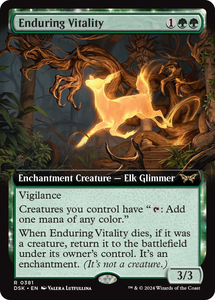 DSK 381 Enduring Vitality (0381 - Extended Art) R