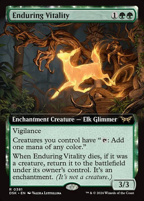 [Foil] DSK 381 Enduring Vitality (0381 - Extended Art) R