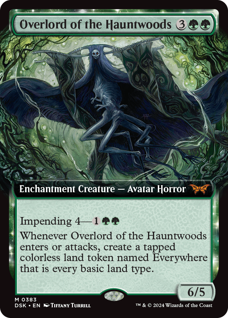 DSK 383 Overlord of the Hauntwoods (0383 - Extended Art) M