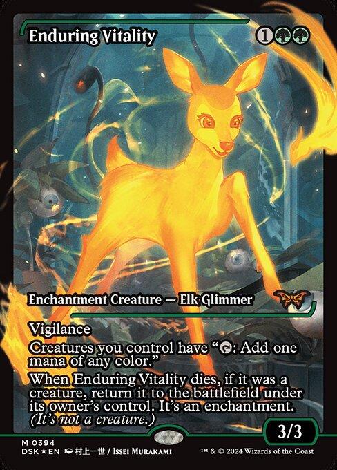 [Foil] DSK 394 Enduring Vitality (0394 - Japan Showcase) R