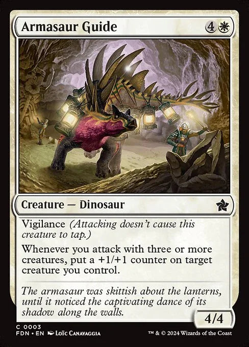 [Foil] FDN 003 Armasaur Guide C