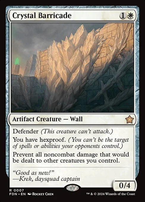 FDN 007 Crystal Barricade R
