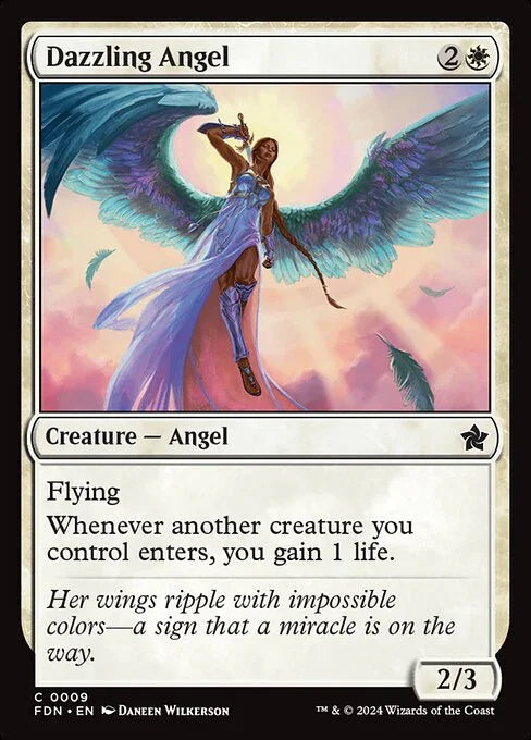 [Foil] FDN 009 Dazzling Angel C