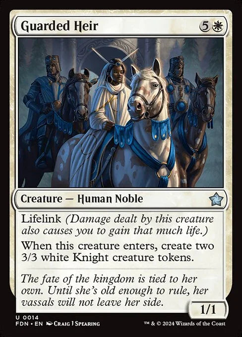 [Foil] FDN 014 Guarded Heir U