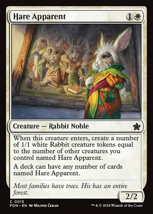 [Foil] FDN 015 Hare Apparent C